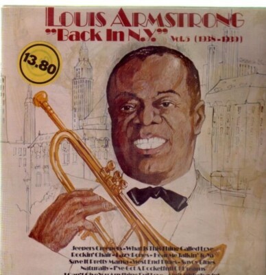 Louis Armstrong Back In New York Vol 5 MONO NEAR MINT MCA Vinyl LP
