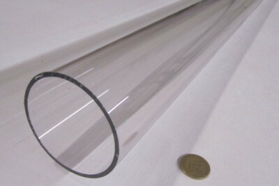 Kmac Polycarbonate Round  Clear Tube / Tubing 3.0'' OD x 2.75'' ID (3''x2 3/4'')