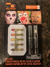 Happy Halloween Set Pencil Crayon Makeup Face Paint Kit for costume