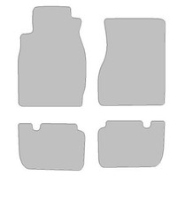 Fußmatten-Set für Nissan 300 ZX (1990-1995) Deluxe schwarz