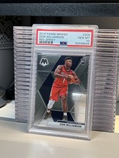 2019 Panini Mosaic #209 Zion Williamson Red Jersey RC Variation PSA 10 Gem Mint