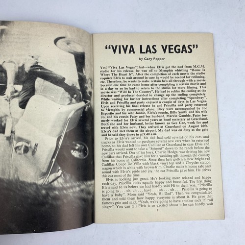 1967 Elvis Monthly Magazine Great Britain Vol. 95 New Single Release Vintage - Picture 6 of 14