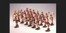 Rare 23 figure Napoleon French Old Guard Band Set Regiment Frontline FGB.1 march