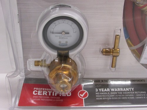 NEU! WORTHINGTON AIR ACETYLEN BRENNER-KIT, (2) SPITZEN, SCHLAUCH & REGLER, 331807 - Bild 4 von 5