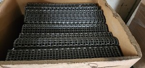 36-iN W X 100 FT LONG Stainless Steel Conveyor Belt. Spiral Bread Cooling Conv.