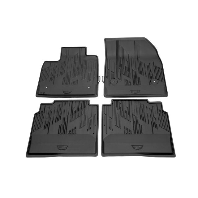 2023-2024 Cadillac LYRIQ Front & Rear All Weather Floor Liners