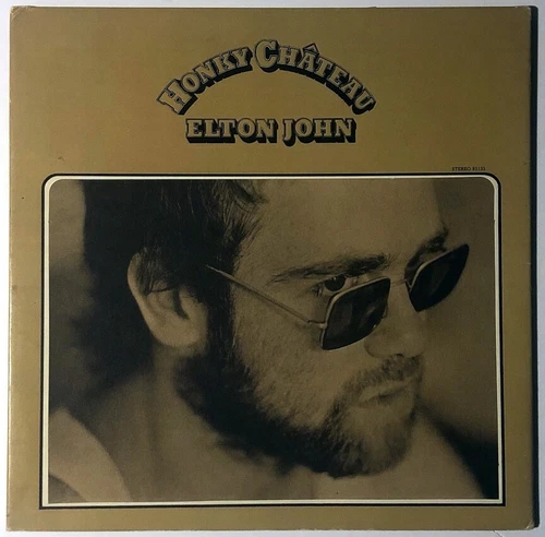 Honky Chateau Elton John 1st Pressing Uni Vinyl Rock Promo LP EX VG+ 1972 BIN