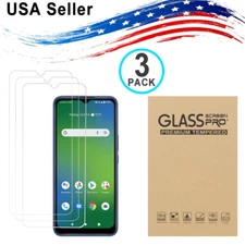 3PK Tempered Glass Screen Protector for Radiant Max 5G/Cricket Dream 5G