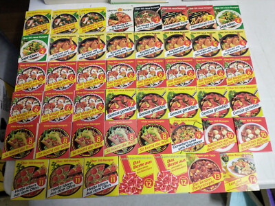 47x Maggi Kochstudio Compact Minibücher - kleine Bücher Konvolut Sammlung Paket