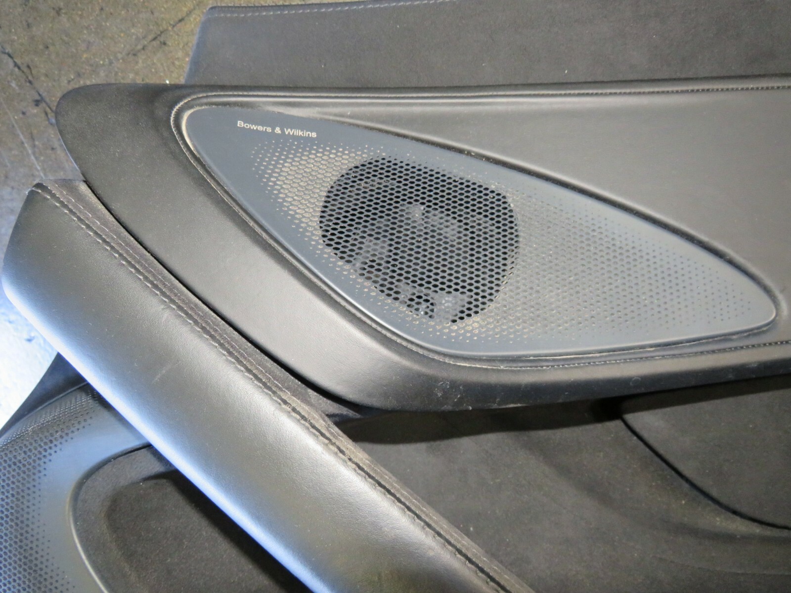 McLaren 570S, RH, Right Door Trim Panel, Black, Used, Dmg, P/N 13N2896CP