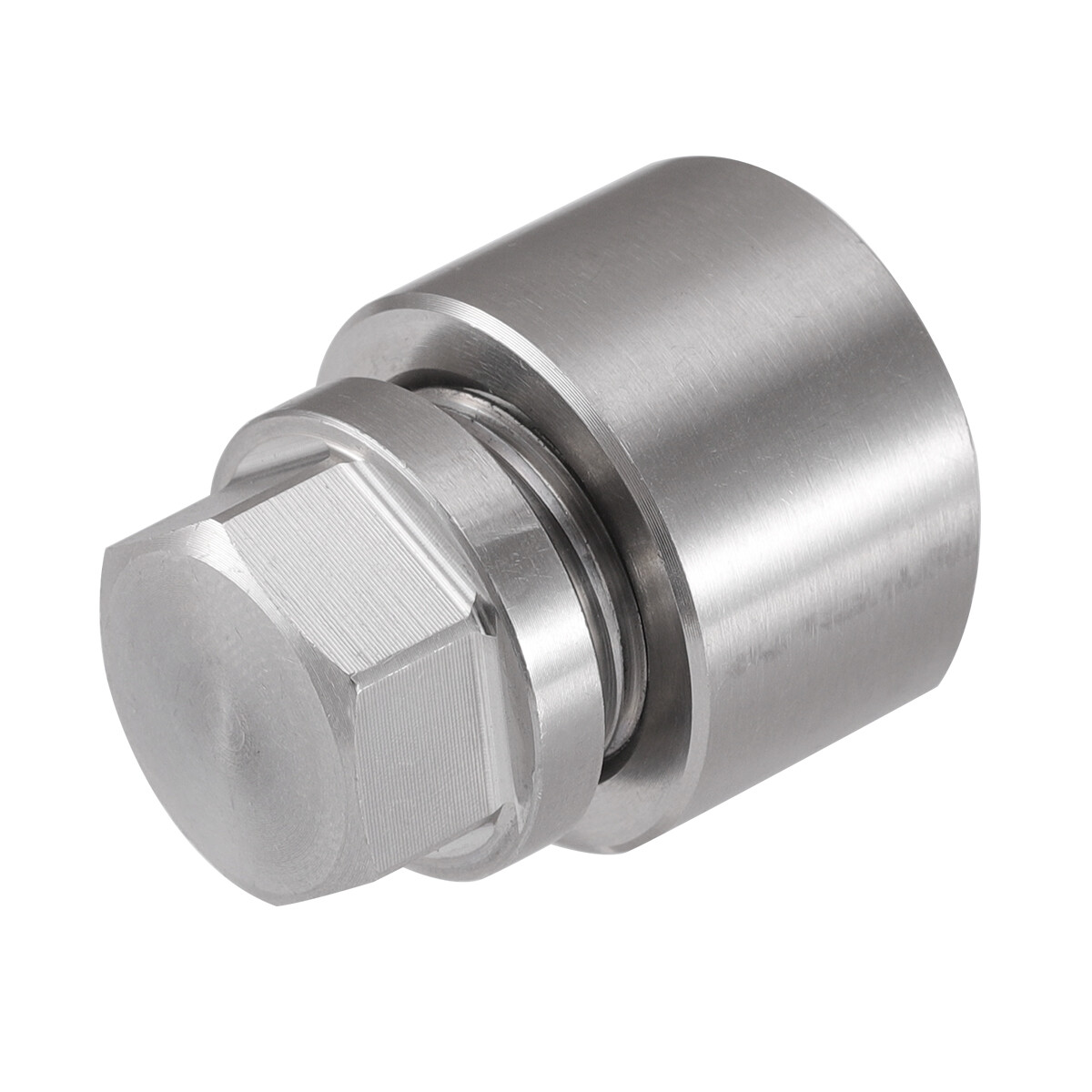 (2 Sets) 304 Stainless O2 Oxygen Sensor Bung Plug M18 X 1.5 Threaded Fittings