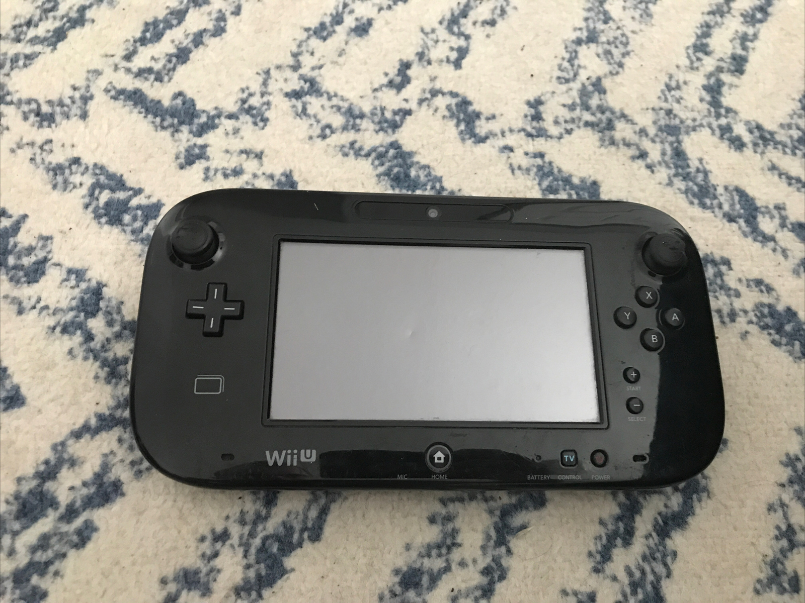 (FOR PARTS/REPAIR) Nintendo Wii U GamePad Black eBay