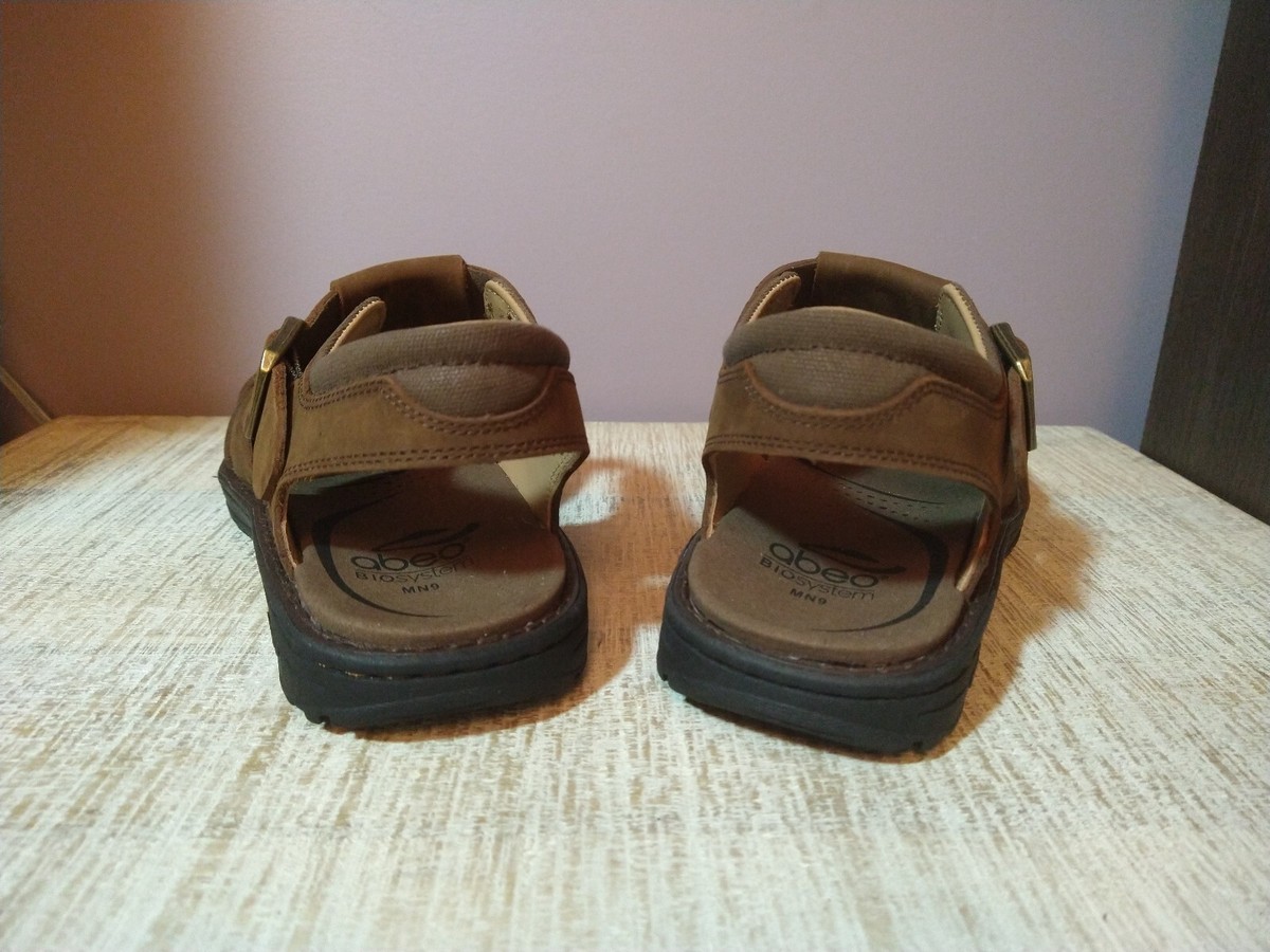 Abeo B.I.O. System Brandon Leather Black Size 8 Abeo BIO System Brandon Men Size 10 Neutral Shoe Brown  main image 4