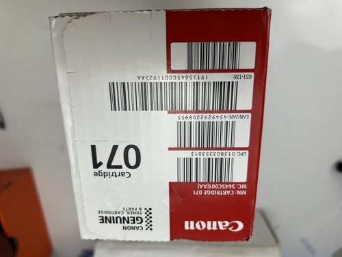 Canon Toner Cartridge 071 - Printer Ink - For LBP120 MF270 Genuine OEM - Picture 5 of 6