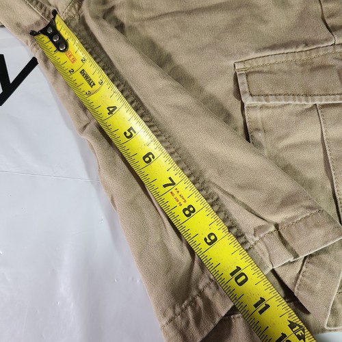 Old Navy Sz 14 Regular Khaki Shorts Cargo Pockets 10.5" Inseam - Picture 12 of 12