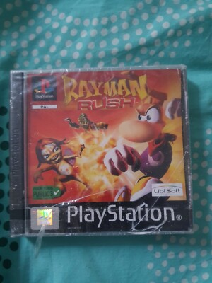 Rayman Rush Sony Ps1 Spiel Brandneu Und Versiegelt