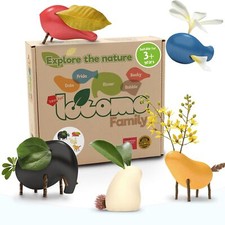 Taksa Toys Locomo Family 1 Open-Ended Waldorf Educational Outdoor Play Figure...