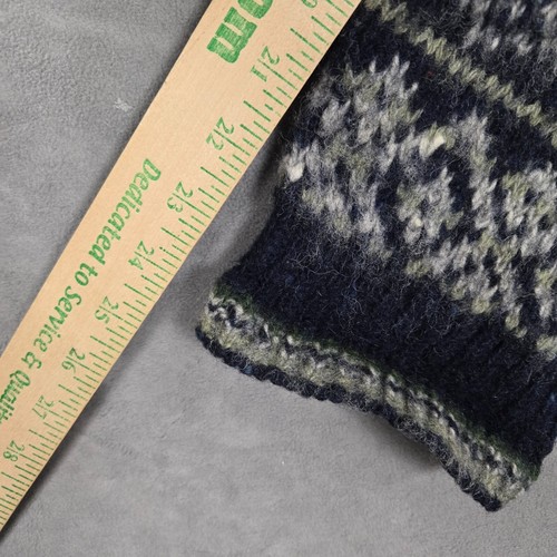 Suéter J.CREW Para Hombre 100% Lana Grande Fair Isle Nórdico Geométrico - Imagen 9 de 11