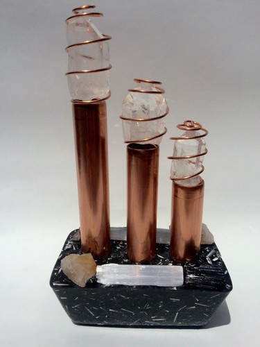 Deluxe Desktop Cloud Buster- Anti Chem - orgonite - Chembuster- Orgone Art - Picture 4 of 12