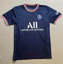Maglia Paris Saint-Germain Football Club Renzo #4 Nike ragazzo M blu manica corta.