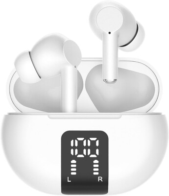 SPACE Solution Wireless Earbuds, Bluetooth 5.3 Kopfhörer In Ear mit 4 ENC