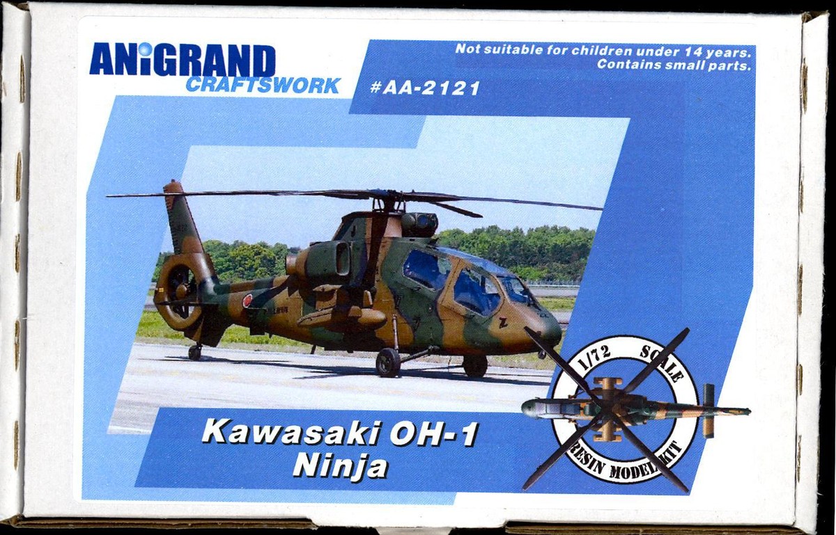 Anigrand Models 1/72 KAWASAKI OH-1 NINJA Japanese Attack