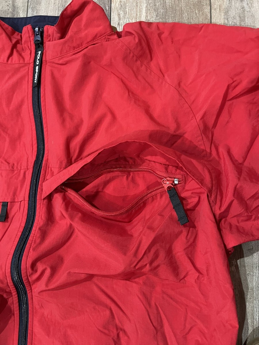Vintage 90's Polo Sport Ralph Lauren Red Zip Up Jacket L | eBay Vintage 90's Polo Sport Ralph Lauren Red Zip Up Jacket L | eBay