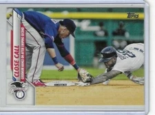 2020 Topps #31 Niko Goodrum Detroit Tigers "Close Call" Check List