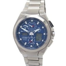 Citizen Attesa Eco-drive Atv53-2833 Solar Quartz Watch Chronograph  