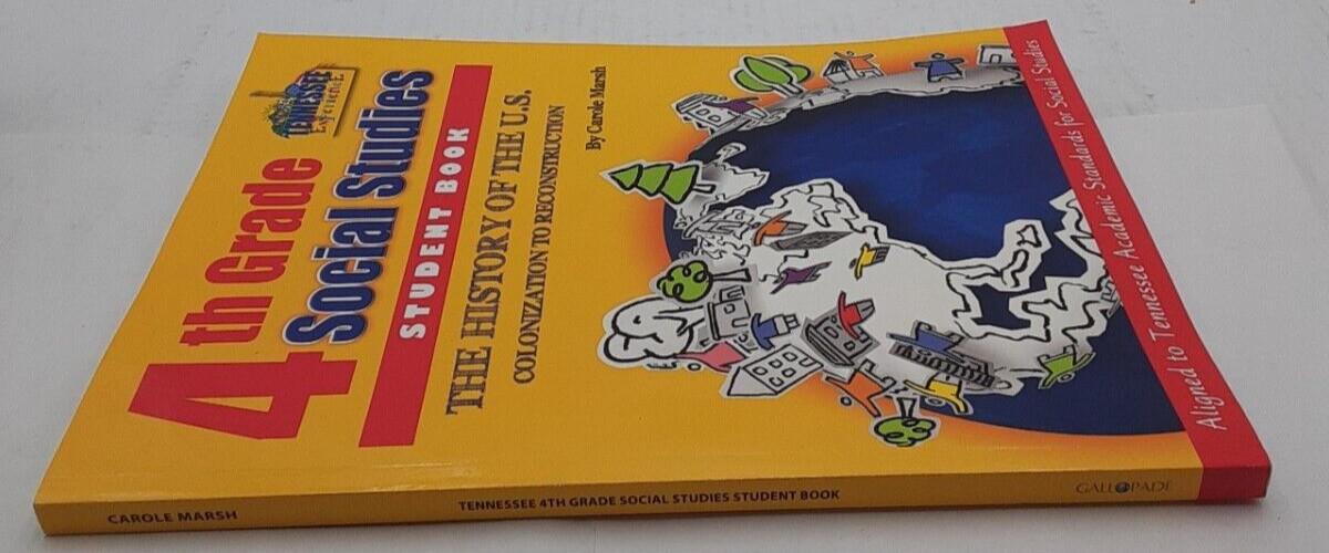 Tennessee Experience 4th Grade Social Studies Workbook Unused Falak