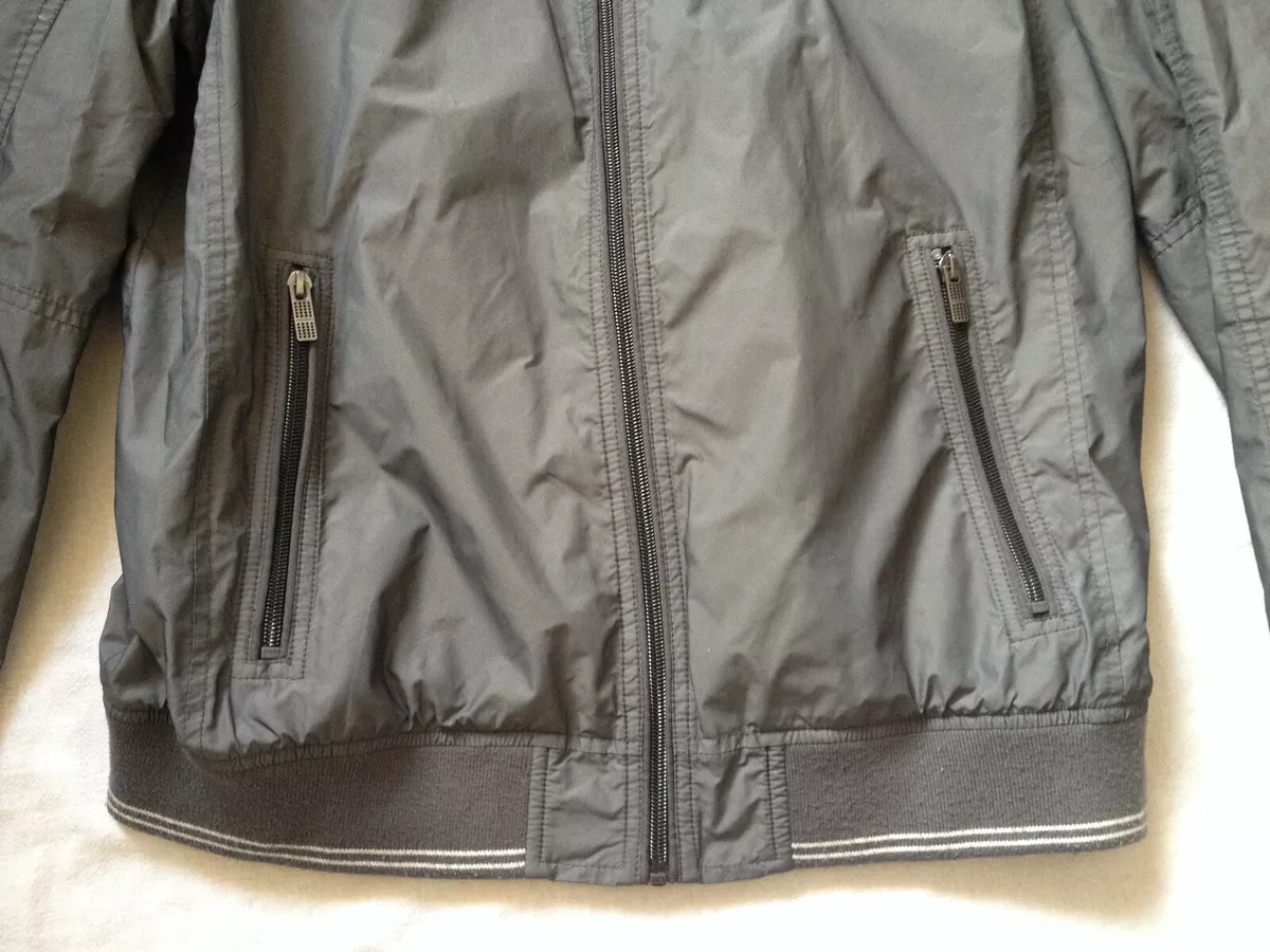WESTBURY GRAY BOMBER JACKET SIZE 50 LARGE US 40 eBay
