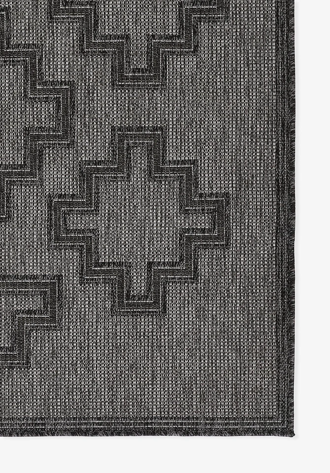 Momeni Hampton Transitional Indoor/Outdoor Area Rug, Charcoal, 8' X 10' - Image 2 of 4