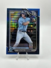 Brayden Taylor 2024 Bowman Chrome Blue Refractor /150 BCP-206 Rays