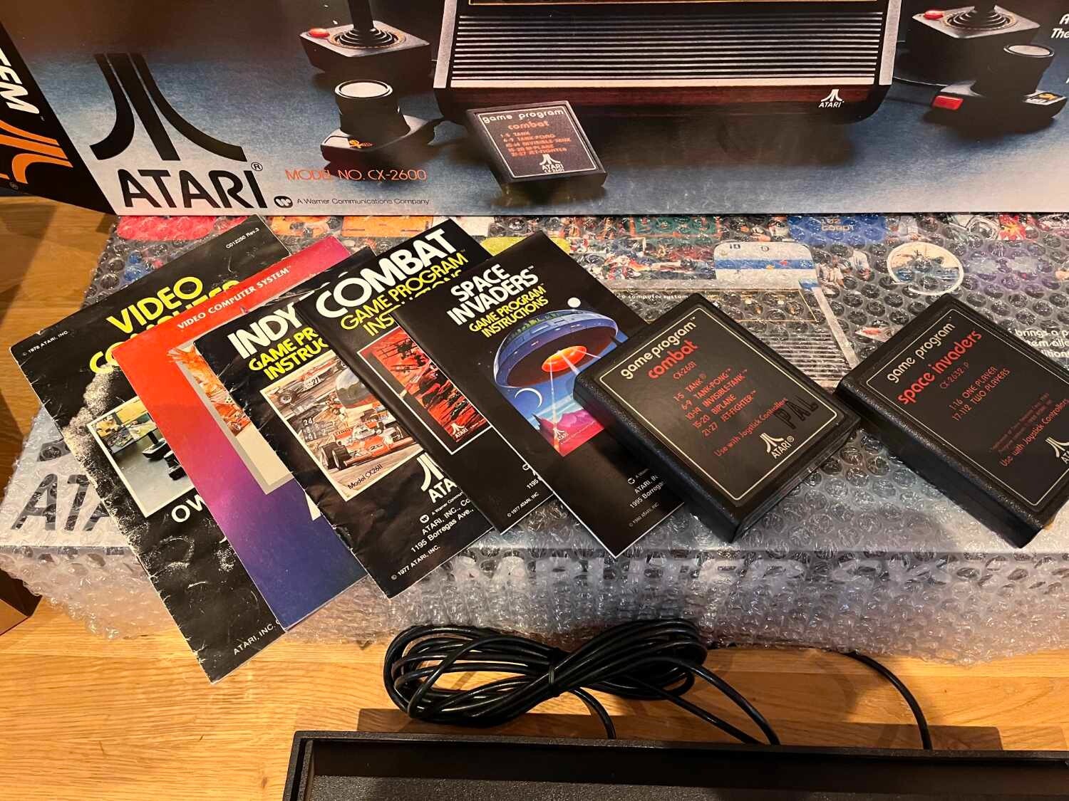 Vintage Atari 2600 VCS Mint Condition, New Packaging Don't Miss Out