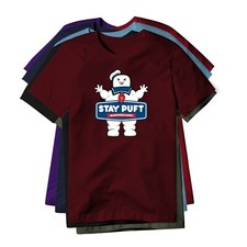 Stay Puft Marshmallows Logo Evil : Ghostbusters Movie, Classic Cotton Tee