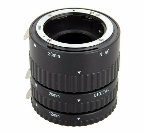 Meike MK-N-AF-B Auto Focus Macro Extension Tube + FC-100 Ring Flash for Nikon AU - Picture 10 of 11