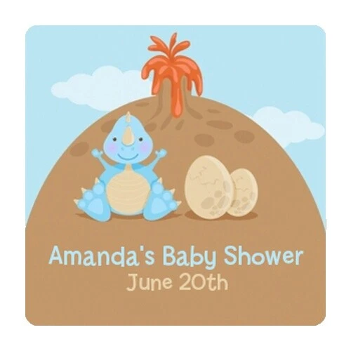 Dinosaurios Baby Shower Party Favors & Bolsa Rellenos