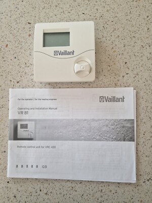 Vaillant VR81 Room Thermostat Remote Control for VRC430 UK