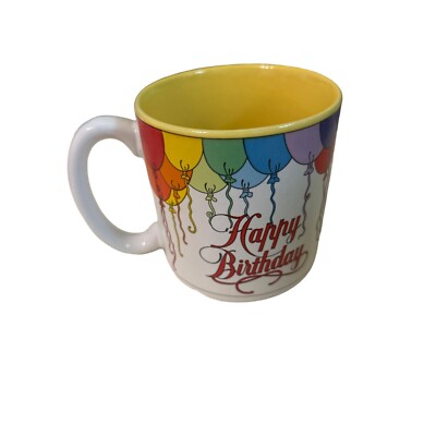 Vintage Happy Birthday Mug By Bogart & Co.