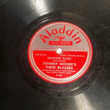 78:Johnny Moore's Three Blazers- " Drift Blues" 1945- Jazz Hall of Fame Classic