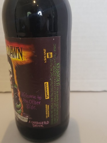 RARE FROM DUSK TILL DAWN MOVIE-GREEN CARBONATED DRINK, 12 Fl Oz, DIMENSION FILMS - Picture 3 of 8