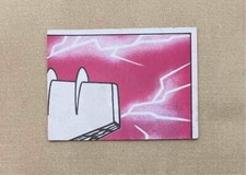 FIGURINE FIGURINA Edizione PANINI N. 3 JEEG ROBOT D'ACCIAIO, NUOVA CON VELINA.