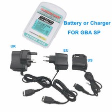 850mAh Rechargeable Battery for Nintendo Game Boy Advance GBA SP OR AC ADAPTER