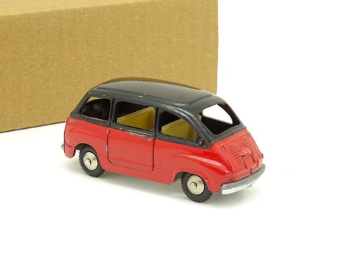 Mercury Sb 1/43 - Fiat 600 Multipla Negra Y Rojo Art 19 - Imagen 4 de 5