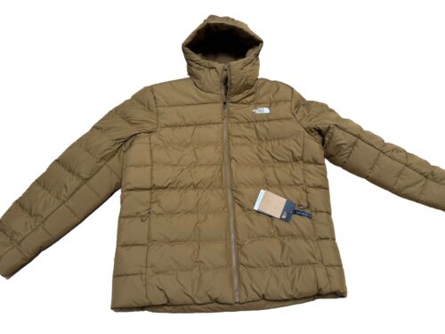 NWT Mens The North Face Aconcagua 3 Lined Hoody Jacket Medium Utility Brown