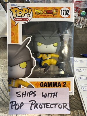 Funko Pop - Dragonball Z Anime - Gamma 2 #1702 - Free Pop Protector