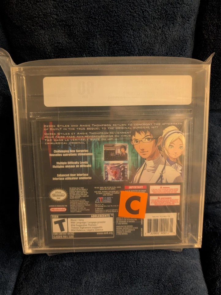Trauma Center Under the Knife 2 Nintendo DS - VGA Graded 80 - Image 2 of 2