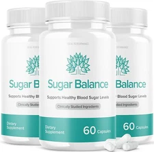 Sugar Balance Pills Supplement Dia betes Sugarbalance Healthy Blood Sugar 3 Pack