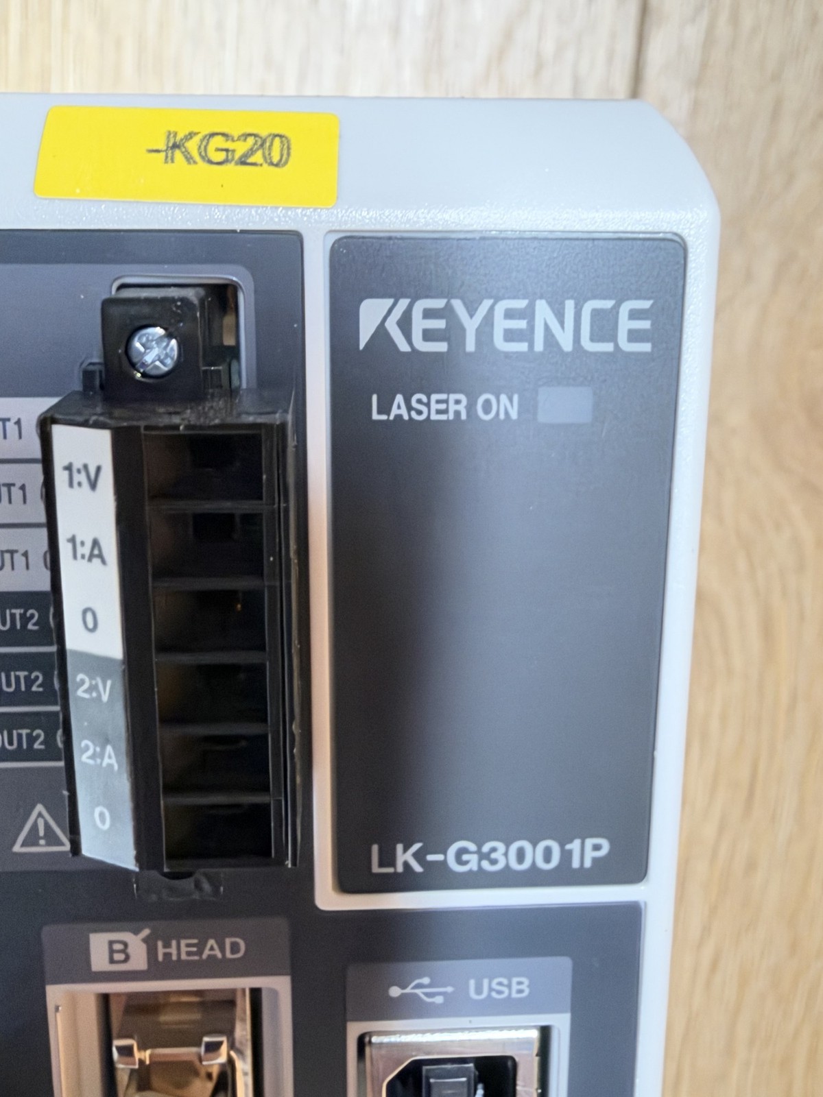 Keyence LK-G3001P Laser-Wegmessung Controller 2-Kanal Verstärker Messsystem – Bild 4
