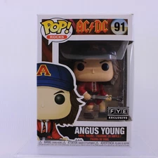 F3 Funko Pop Rocks ANGUS YOUNG AC/DC FYE Exclusive Vinyl Figure 91